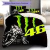 Rossi Bold Bedding Quilt Set Quilt Cover Pillowcase Home Decoration Birthday Gift (1 * duvet cover + 2 * pillowcase, without core)