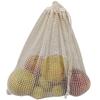 Reusable Cotton Mesh Produce Bags for Vegetable Fruit Food Kitchen Washable Grid Storage Bag Eco String Bag Kitchen Organizer