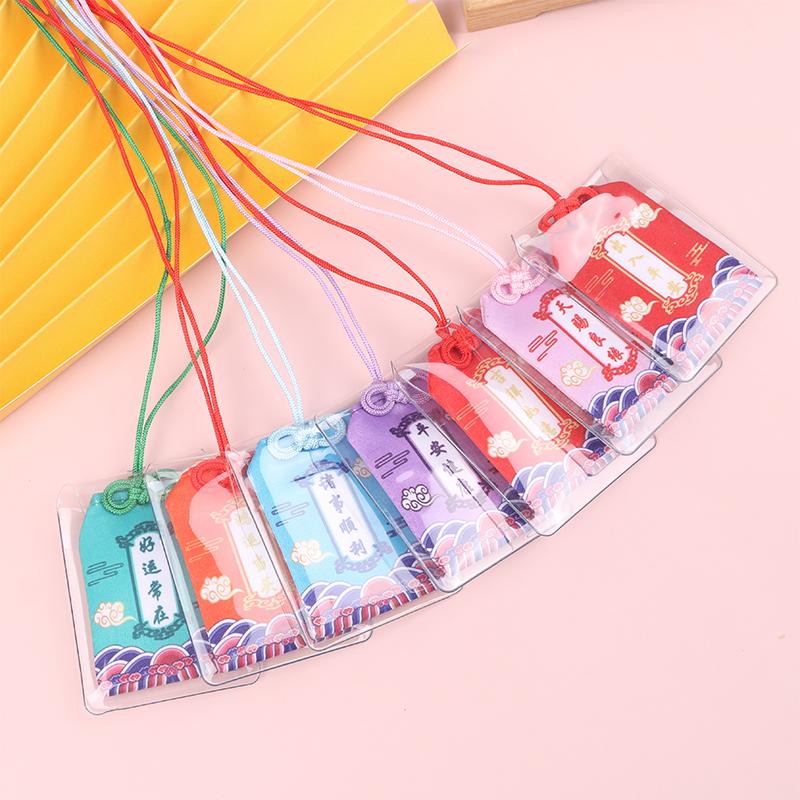 1 шт. Омамори талисман на удачу японский амулет талисман чуринга амулет