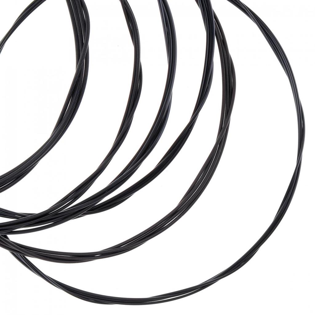 6 шт./компл. классические гитарные струны 028-045 с цветным покрытием, отличным тоном и жестким натяжением