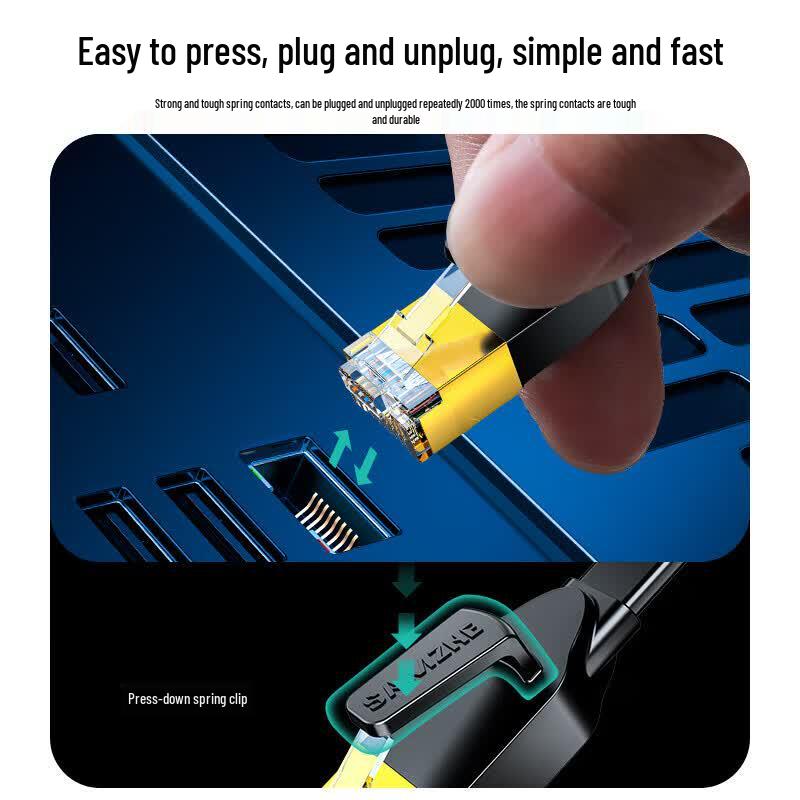 Shanze CAT7 Flat Ethernet Patch Cable