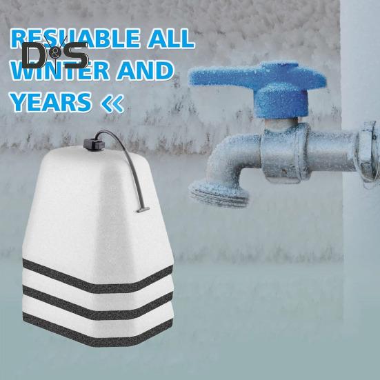 1/2/4 шт. наружные пенопластовые крышки для кранов многоразовые универсальные простые в установке зимние защиты от замерзания наружные крышки для кранов
