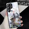Чехол для телефона N-NieR Automata 2B для Samsung S26 S25 Plus S20 S20 Plus S22 Ultra S23 FE S21 Plus S21 Ultra Стеклянная крышка