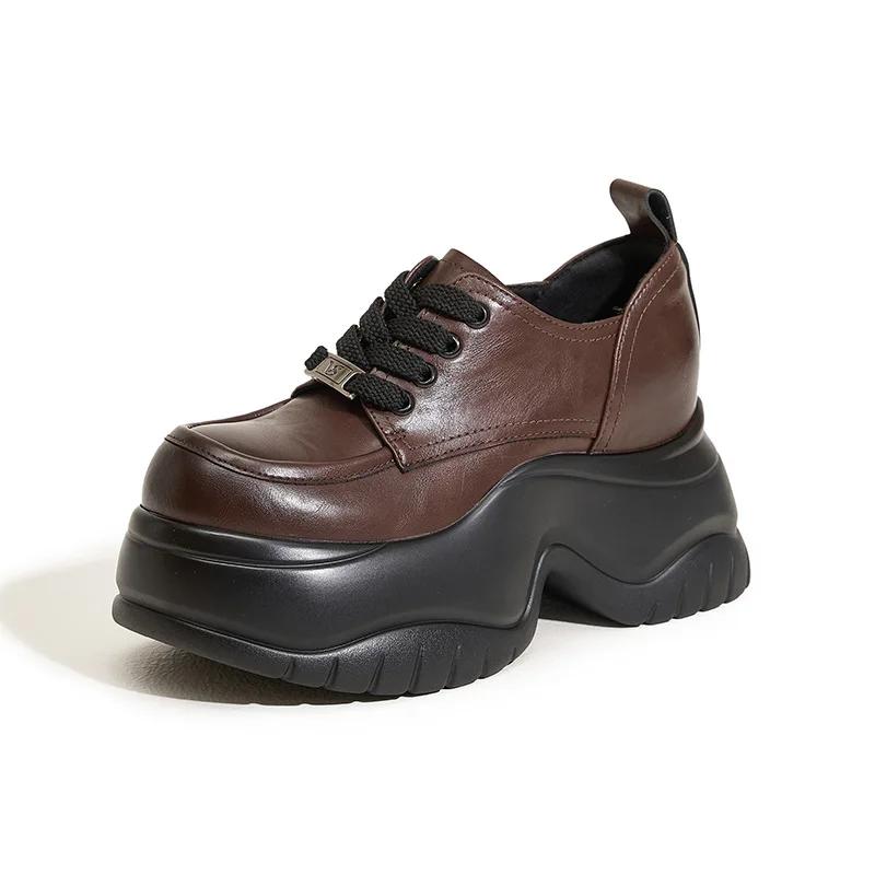 Fujin 9 см микрофибра кожа весенняя женская повседневная обувь женская модная осенняя обувь массивные кроссовки платформа танкетка скейтбординг