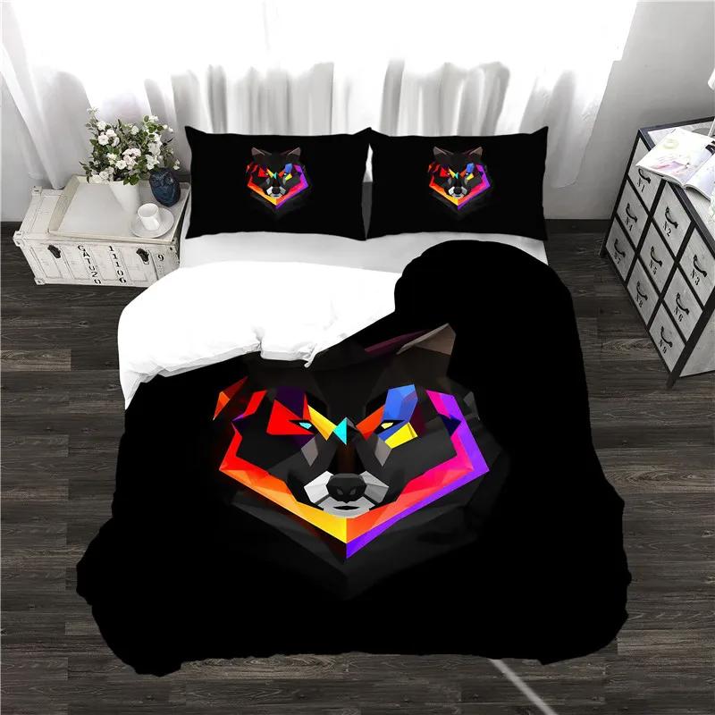 Милый комплект пододеяльника с принтом кошек, стиль кинг-сайз, квин-сайз, постельное белье, машинная стирка, украшение одеяла, спальня, гостевая комната