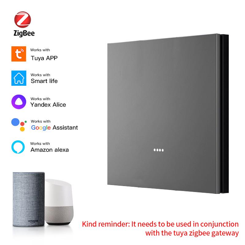 Беспроводной пульт дистанционного управления Zigbee Tuya Smart с интеграцией Alexa и Google Voice