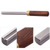 Baroque CD 20 Квадратный Металлический Напильник для Ладов с 3 Пазами из Карбида Кремния Деревянная Ручка Ремонт Обслуживание Гитары