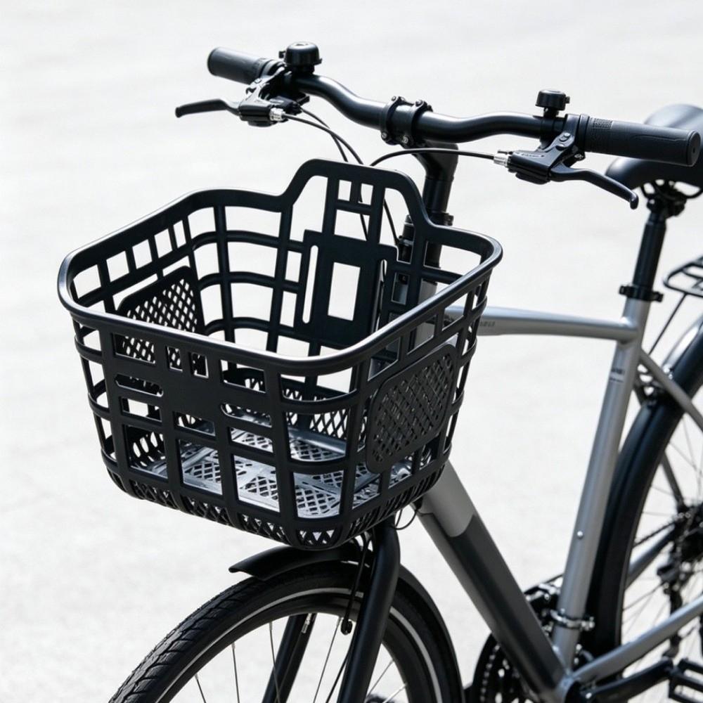 Fixed Durable Bicycle Rear Basket Plastic Bike Rear Basket Children's Folding Bike Accessories