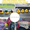 Auto Car Rubber Duck Dashboard Holder Duck Holders For Dash Fixed Display No Rubber Ducks Includes Double-Sided Stickers