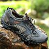 Summer Breathable Men Hiking Shoes Suede Mesh Outdoor Men Sneakers Climbing Shoes Men Sport Shoes Quick-dry Wading Shoes
