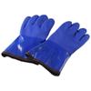 1Pair Thickening Welding Glove Blue Soldering Accessory Durable Works Gloves Welding