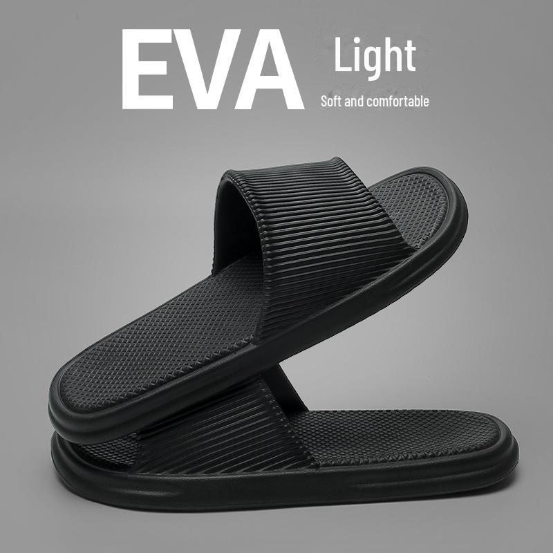 2024 Summer EVA Slippers for Men and Women - Comfortable, Non-Slip Design for Home, Bathroom, and Hotels.