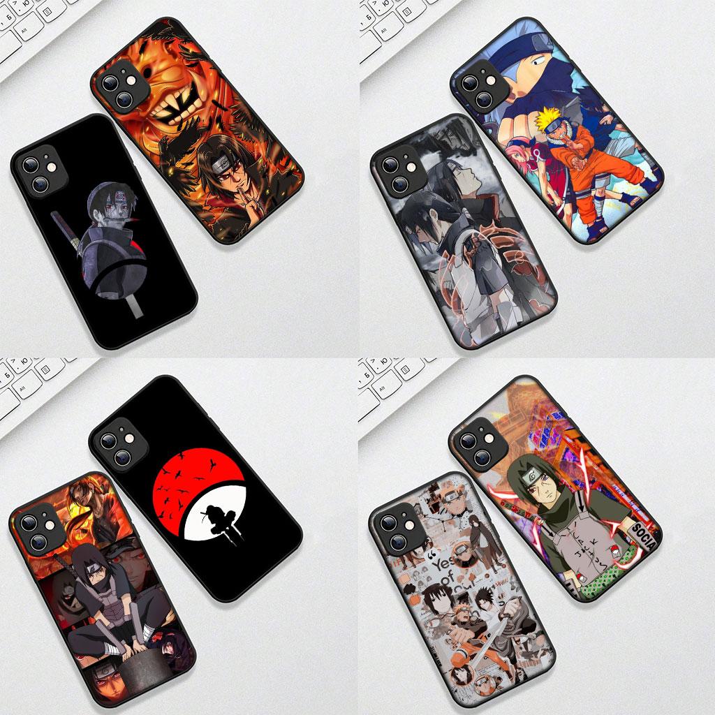 Itachi Uchiha Sasuke Narutos for Samsung Galaxy Note 20 Ultra 10 8 9 S10 Plus Lite S8 A70 A24 A25 S10E A21S A37 A57 A55 A7 Case