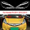 For Honda Fit Jazz Hatchback 2011 2012 2013 Front Headlight Cover Lens Headlamp Shell Replace Original Lampshade