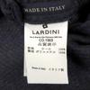 LARDINI Мужское пальто честерфилд из шерсти в елочку с пиковым лацканом в отличном состоянии, темно-синее, размер 44, JS23679Q44 пальто 44 Темно-синийБ/У