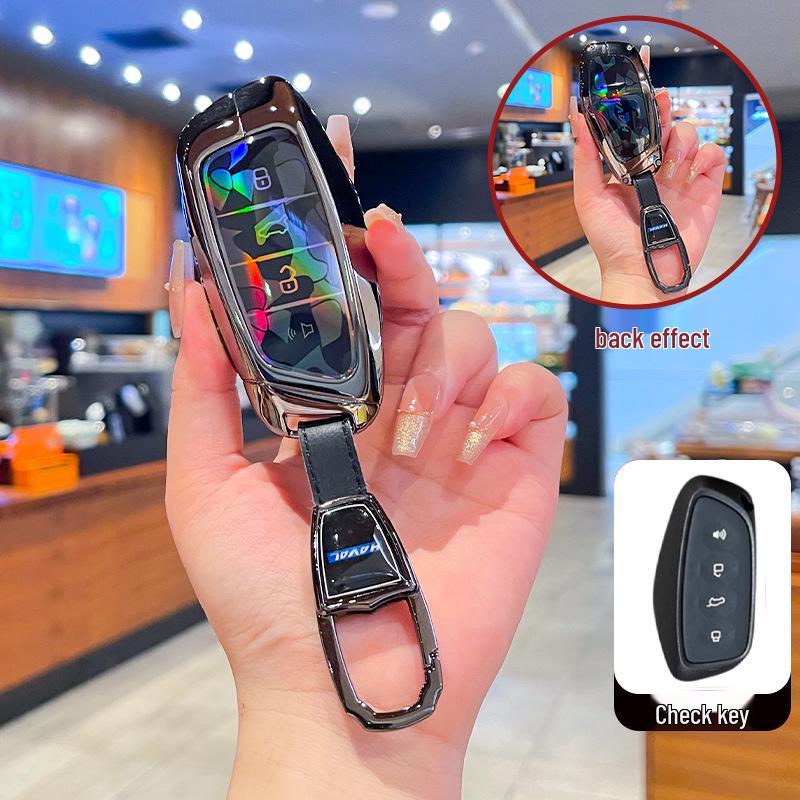 Совместимая металлическая пряжка, чехол для ключа для Great Wall Haval: H2S, M6, F5, F7X, Большой Пес, Божественный Зверь, Яростный Дракон, Дракон Макс, Сова