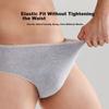 Qihaiqiu Pure Cotton Disposable Men's Triangle Underwear 5-Pack Sterilized Thickened Large Size Travel Daily Use Wash-Free Individually Packaged 3XL