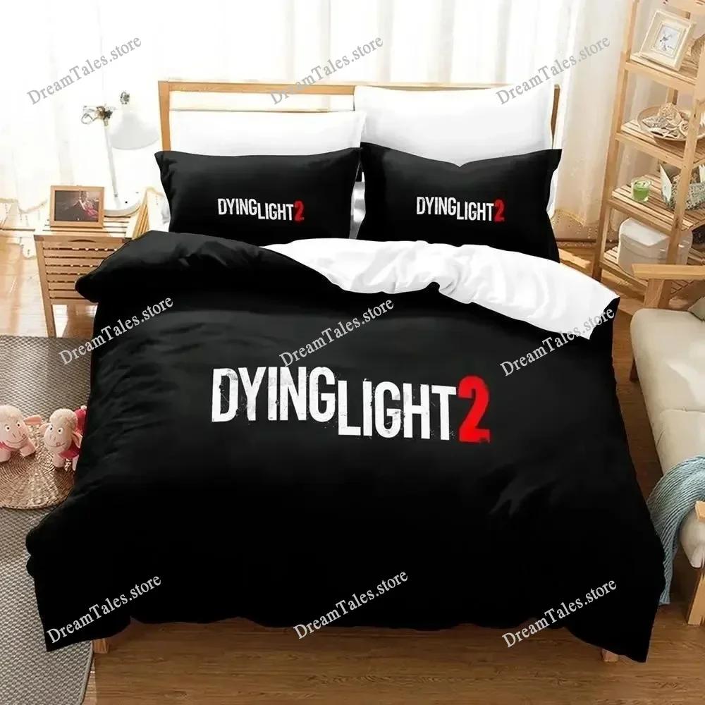 Новый комплект постельного белья DYING LIGHT 2 Односпальный Полуторный Двуспальный Евро Евро-Макси Размер Комплект для кровати Взрослый Детский Спальня Комплекты с пододеяльником 3D Печать Игра Аниме369