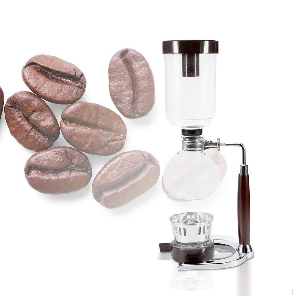 Сифон Кофемашина Горшок Слегка Прозрачный Элегантный Заварной Стабильный Вакуумный