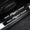 For Ford Figo Logo Car Door Threshold Sill Protector Anti Scratch Waterproof Protective Film Decals Auto Interior Accessories