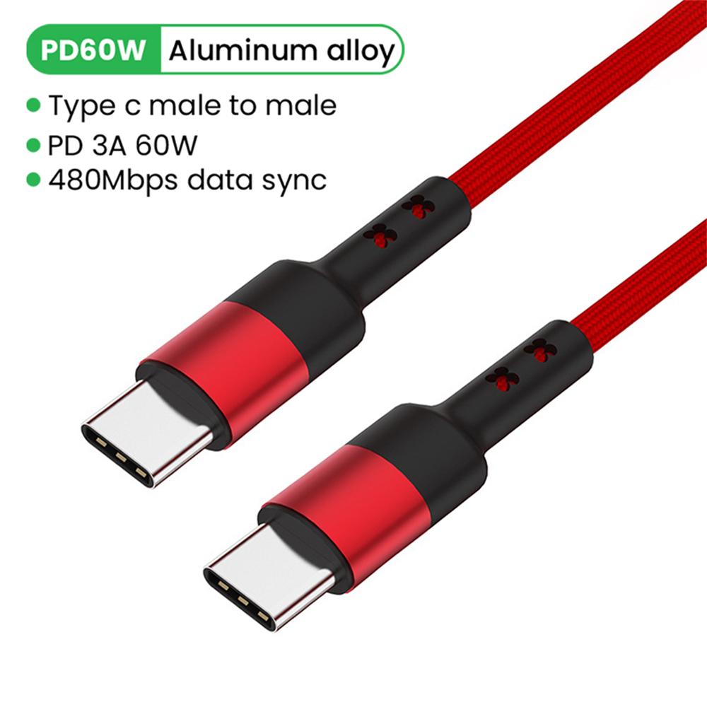 Кабель USB C - USB Type C для MacBook Quick Charge 4.0 PD 100 Вт 5 А, быстрая зарядка для Samsung Xiaomi 10, кабель для зарядки 1/2 м