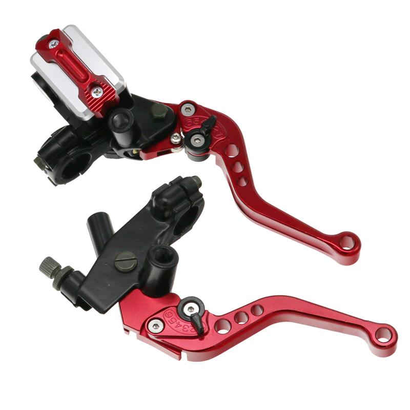 LMoDri, 1 пара, универсальный мотоцикл, 7/8 дюйма, 22 мм, главный тормозной цилиндр, бачок сцепления