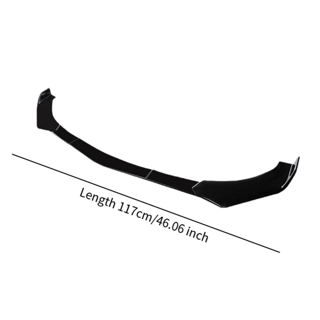 Generic Front Lip Spoiler High Performance Universal Easy To Install Replace Part