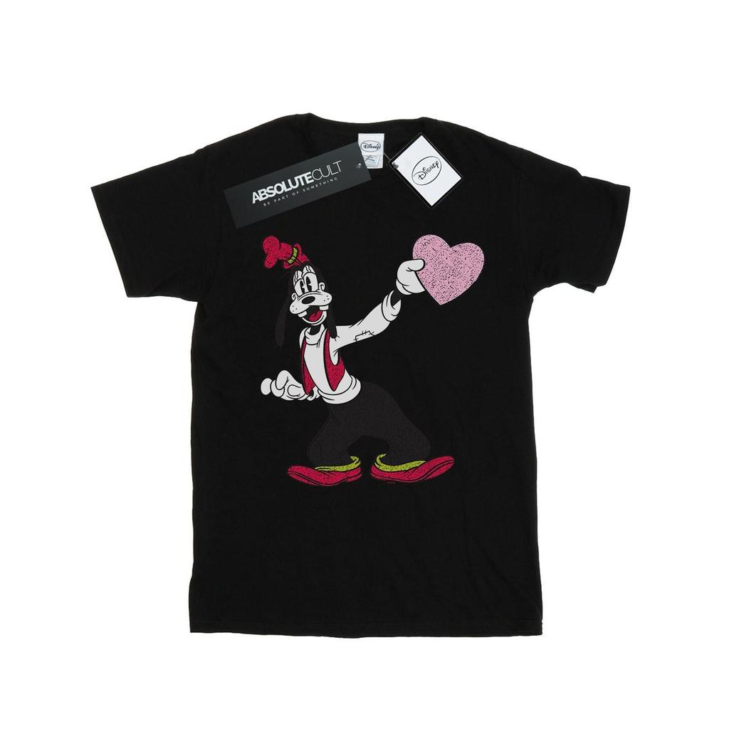 Disney Mens Goofy Love Heart T-Shirt