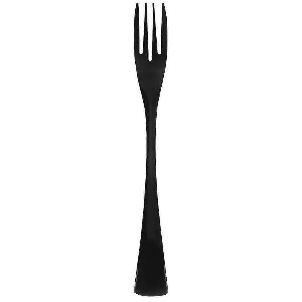 Metal Tableware Black Stainless Steel Fork for Home Use