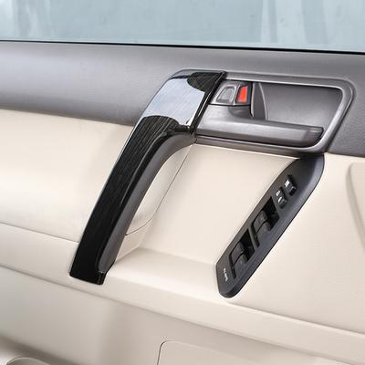 Для Toyota Land Cruiser Prado FJ150 150 2010-2018 годов выпуска, аксессуары для салона автомобиля, 4 шт./компл., отделка ручек дверей салона автомобиля из АБС-пластика