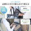 Sanwa Direct Портативный держатель для ноутбука Легкий Включает место для хранения Наклонный Подходит для автомобильного столика с питанием от воздуха, ПК 15,6 дюйма, (300г), Мешочек, Стол, Компактный,