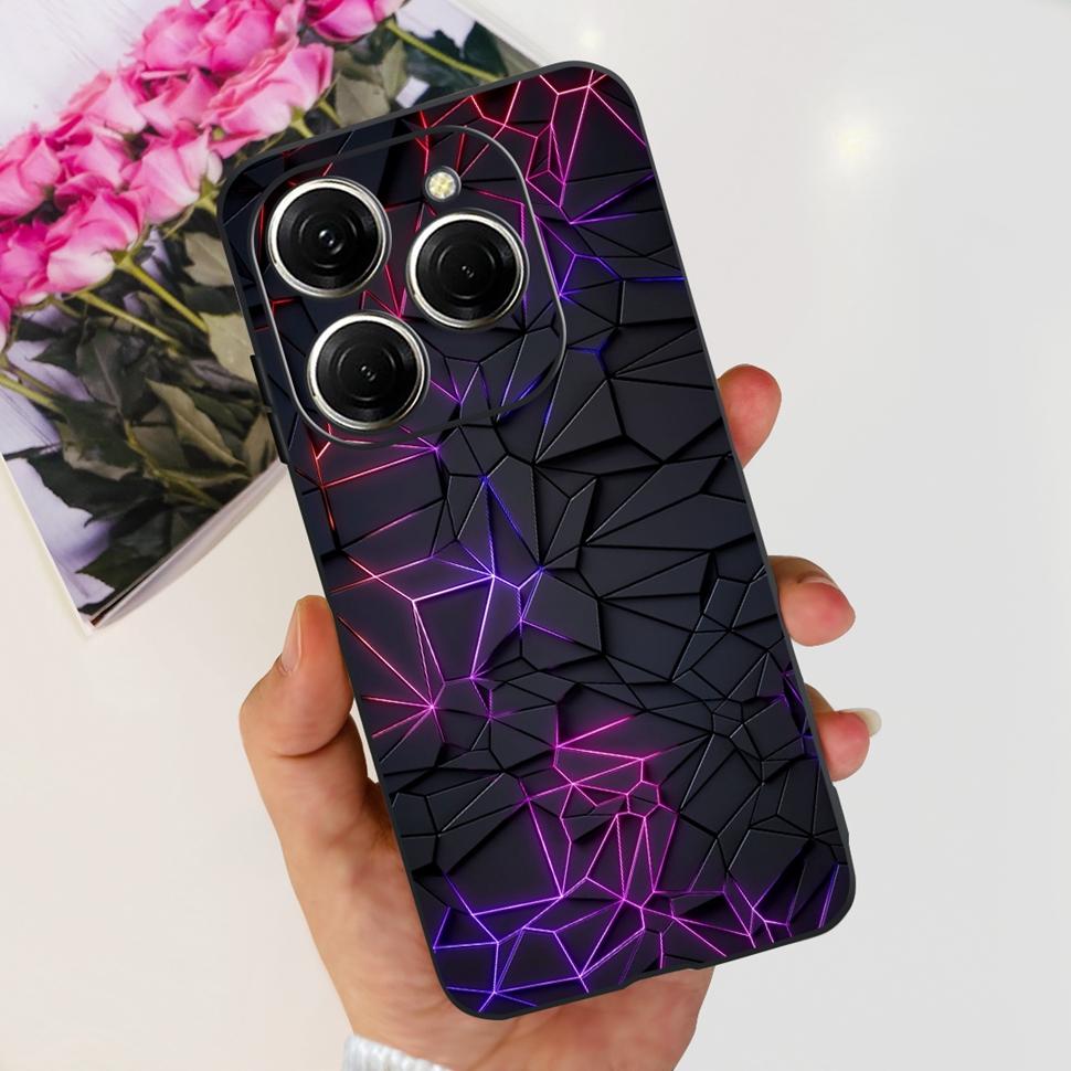 Для Tecno Spark 20 Pro Чехол KJ6 Роскошный Конфетный Расписной Чехол Мягкий Силиконовый Чехол Для Tecno Spark 20 Spark20 Pro Корпус Funda
