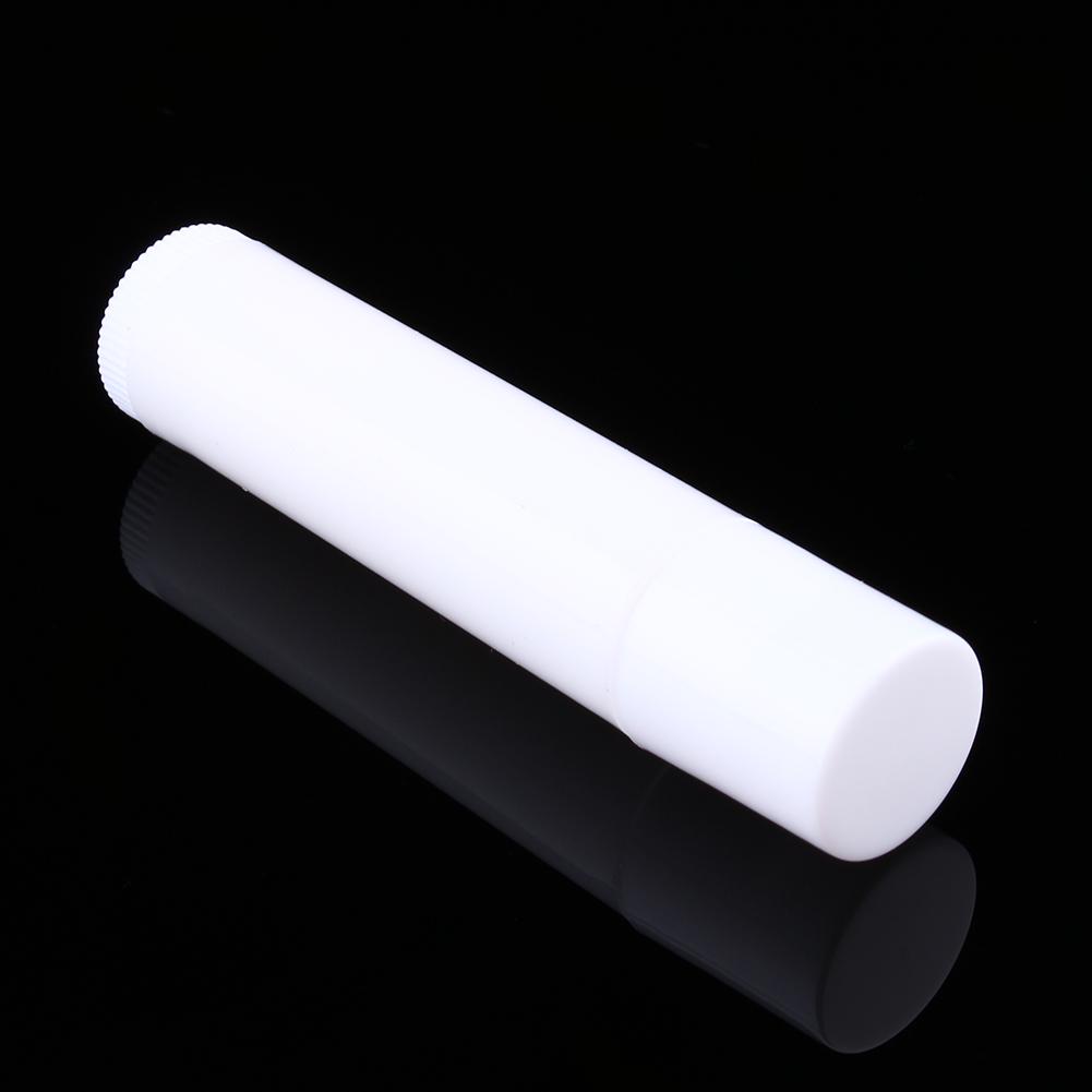 Lot 100PCS 5ml Clear Black White Empty Lipstick Lip Balm Container Tube