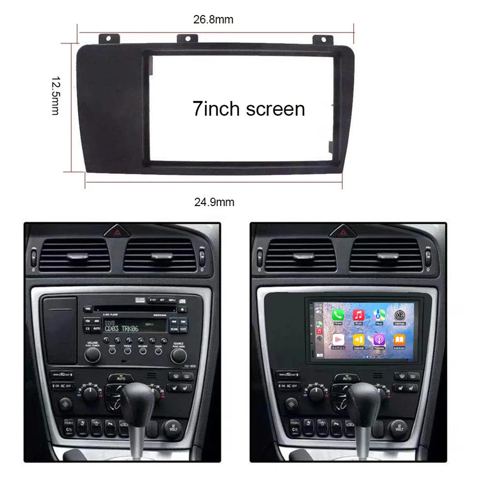 Для Volvo xc70V70 s60 2004-2009 Android 2 Din Car Auto Carplay 4G+WIFI GPS Car Radio Navigation Multimedia Video Player Stereo BT