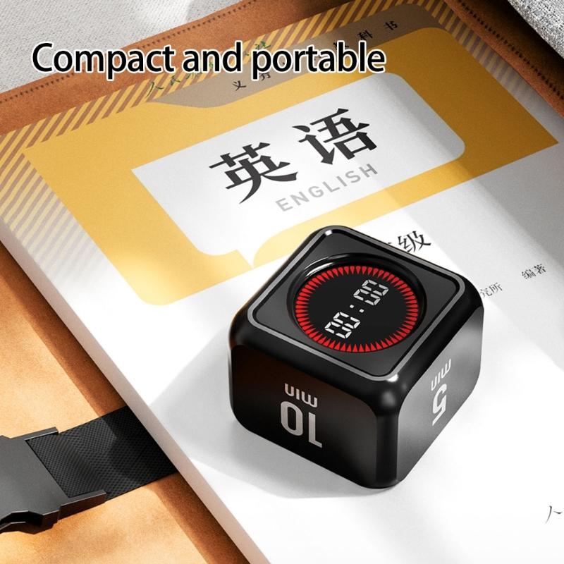 Датчики гравитации Таймер продуктивности Цифровой таймер обратного отсчета со светодиодным дисплеем Гаджет для управления временем Кухонный инструмент