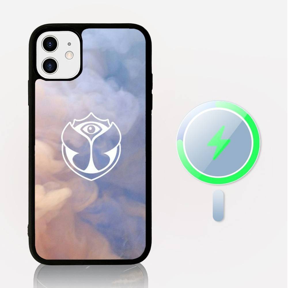 Чехол для телефона T-TomorrowlandS Магнитный чехол для iPhone 17 16 14 13 12 11 15 Pro Max Plus Для Magsafe Беспроводная зарядка Чехол
