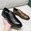 Leather Shoes Men'S Spring New Trend Business Dress Men'S Shoes Pointed British Casual Men'S Shoes 25850-T