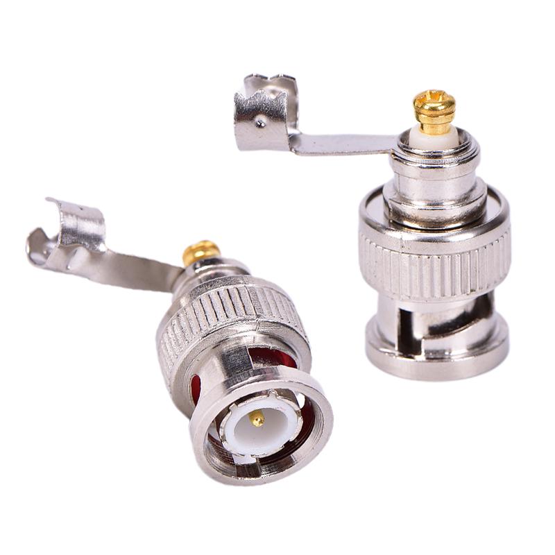 1 шт. Разъем BNC «папа» для коаксиального кабеля RG59 с закручивающимся соединением, CCTV, беспаечный штекер