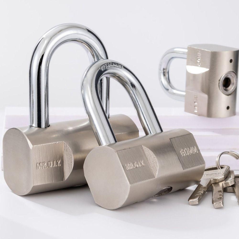 Durable Construction Zinc Zinc Alloy Padlock With Keys Waterproof Padlock Heavy Duty Padlock Gate Locks