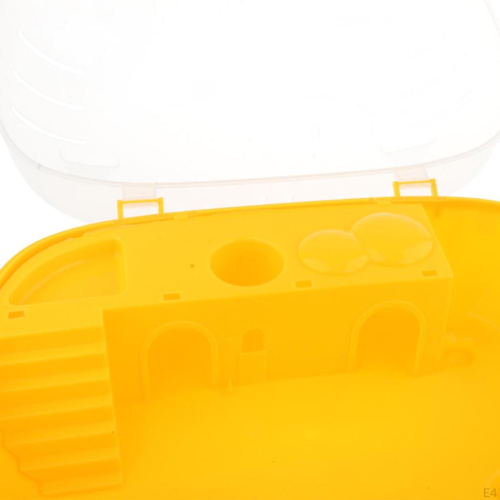 Клетка для хомяка, прозрачная, большая, удобная, чехол для переноски мелких животных на открытом воздухе для шиншилл