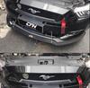 Передняя губа из углеволокна в стиле APR и комплект тяг для 15-17 Ford Mustang