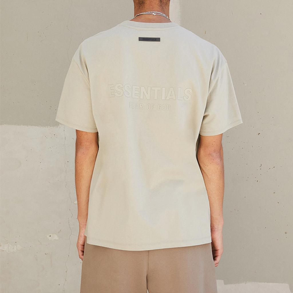 Fear of God Essentials Футболка с коротким рукавом Унисекс Топы Фисташково-зеленый FOG-FW21-007