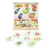 Stand Magnet Play Puzzle Fruit and Vegetables, 1, 13 Pieces, Korea Best Toddler Puzzle