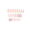 24pcs Press-on Fake Nails Removable Wearable Nails Fake Nails For Girls Women 10ml