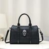 New Skeleton Head Willow Nail Large Capacity Men's and Women's Handheld Travel Cross Shoulder Bag