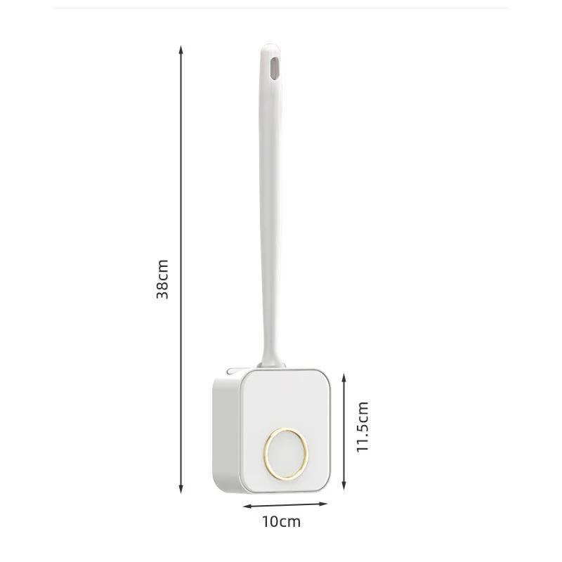 Силиконовая щетка для унитаза, чистящие средства, домашняя настенная щетка для унитаза, щетка для чистки туалета с длинной ручкой, аксессуары для ванной комнаты