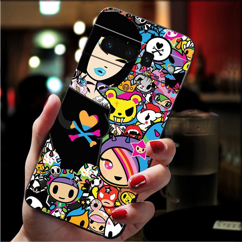 Phone Case For Google Pixel 10 Pro XL 9 Pro XL 9A 8 7 6 Pro Pixel 8A 7A 6A Pixel 8 7 6 5 Cute Japan Tokidoki Japanese