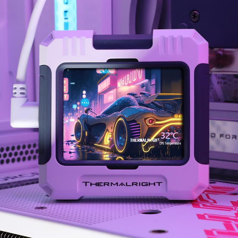 Thermalright Frozen Warframe 280 Ice Armor ARGB White Water Cooler with IPS LCD Display