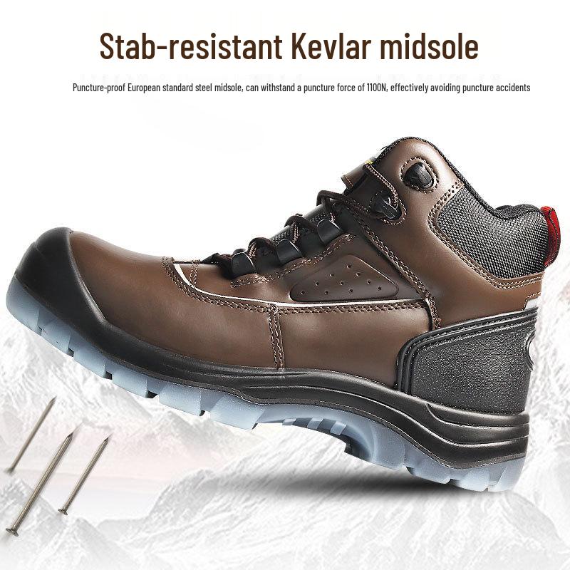 Утепленные ботинки электрика Anzheyi Safety Jogger MARS - Защита от ударов, проколов, 18 кВ