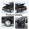 1:32 Scale Santana Retro Car Model Toy Metal Diecast Doors Opened Wheel Steering Shock Absorption Sound Light Vehicle Kids Gifts